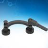 Half Round Combination Test Dial Indicator Holder 8mm Dial Indicator Support Stand