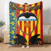 Name Custom Valencia CF Print Flannel Blanket High Quality Warm Comfortable Cover for All Seasons Perfect for Gifts Home Decor
