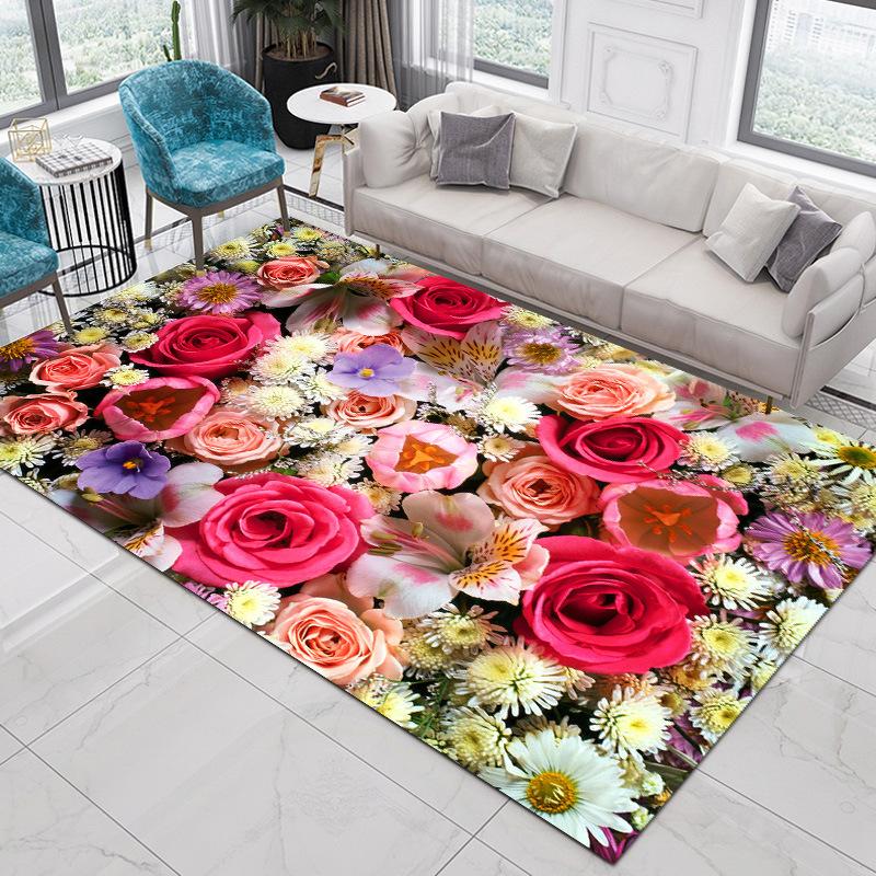 Nordic Ethnic Style Carpet Bedroom Sofa Coffee Table Tatami Home Living Room Carpet Floor Mat