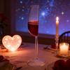 Half Wine Glass Stunning Red Wine Glasses with Unique Half-Cup Design Casual Gatherings Holiday Celebrations Glassware Elegant Aroma Enhancer
