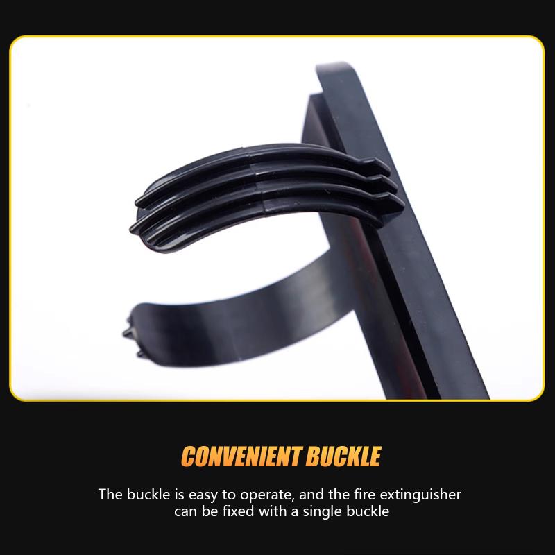 Car Extinguisher Mount Bracket Easy Install ABS Fixed Holder for Auto Emergency Safety Fire Prevention Equipment