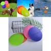 Vibrant Silicone Pet Dog Frisbee For Large Dog Outdoor Training And Fun Play