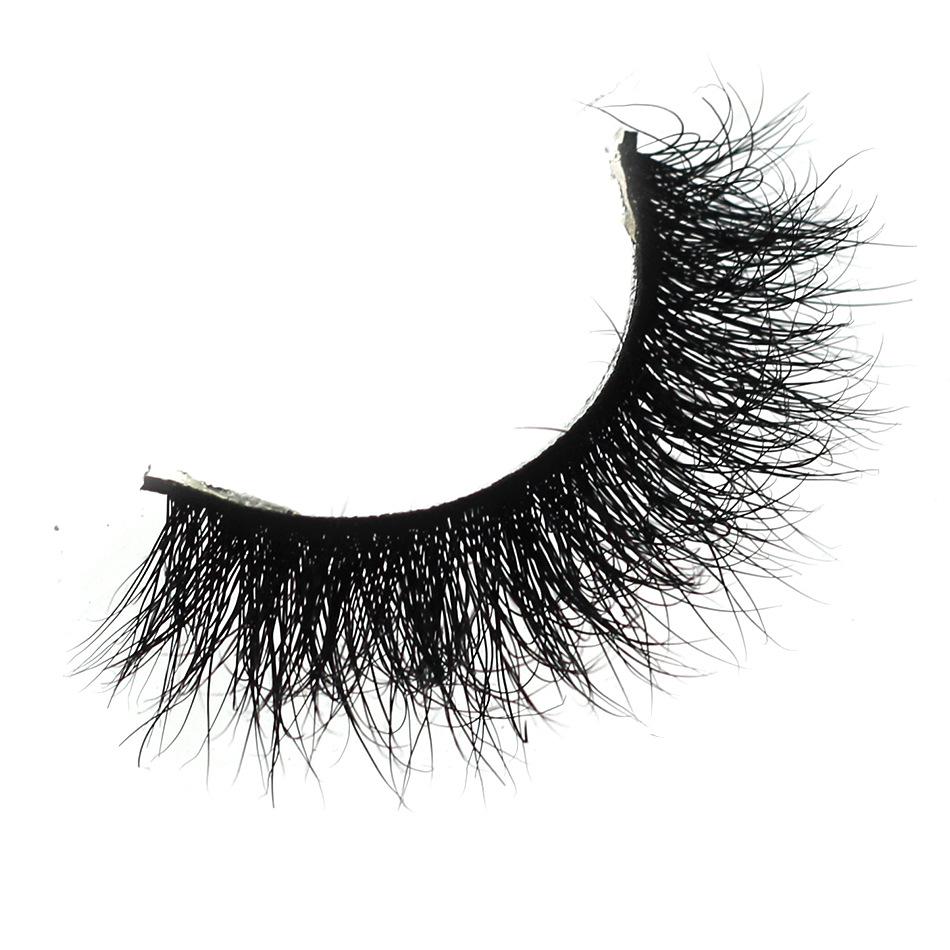 3D Mink Lashes Natural False Eyelashes Dramatic Volume Fake Lashes Makeup Eyelash Extension Silk Eyelashes