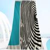 Modern Geometry Dot Line Art Microfiber Printed Beach Towel Mountain Climbing Yoga Beach Swimming Running Absorbent Soft Towel