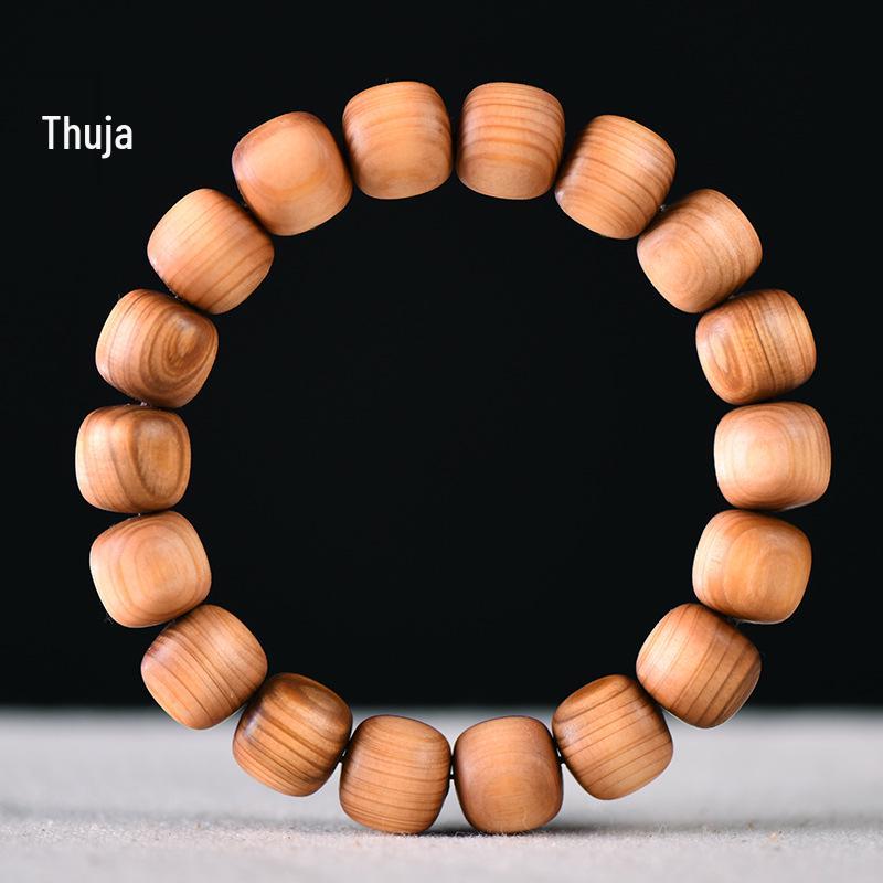 Yabai High Oil Meditation Bead Chain: Aged Material, Old Style Hand Jewelry, Buddhist Beads