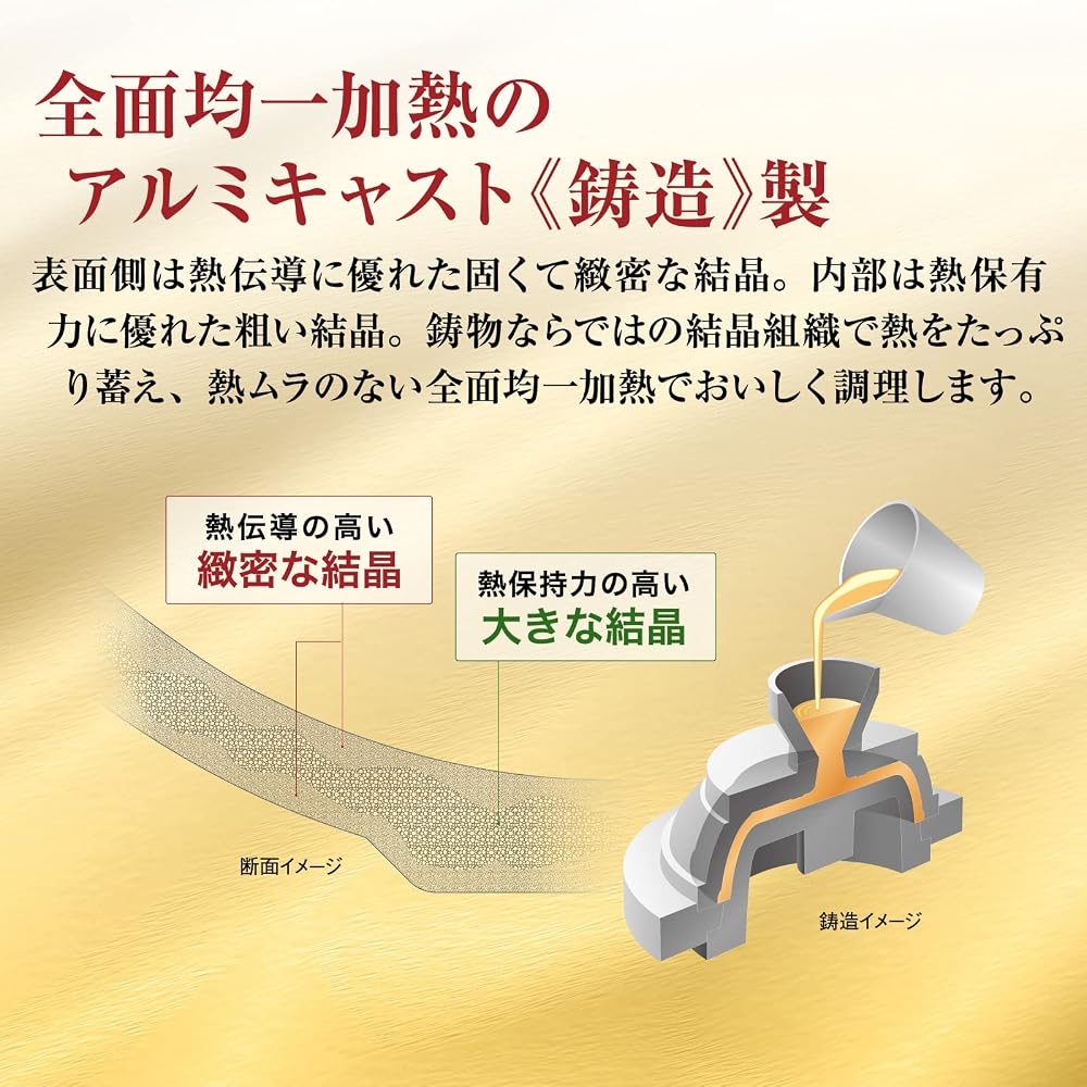 Hokuriku Aluminum 30cm Lightweight Aluminum Frying Pan, Gas Stove Compatible, Made in Japan, Deep,