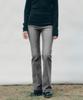 Ceme Slim Boot Cut Denim Pants(Bk)