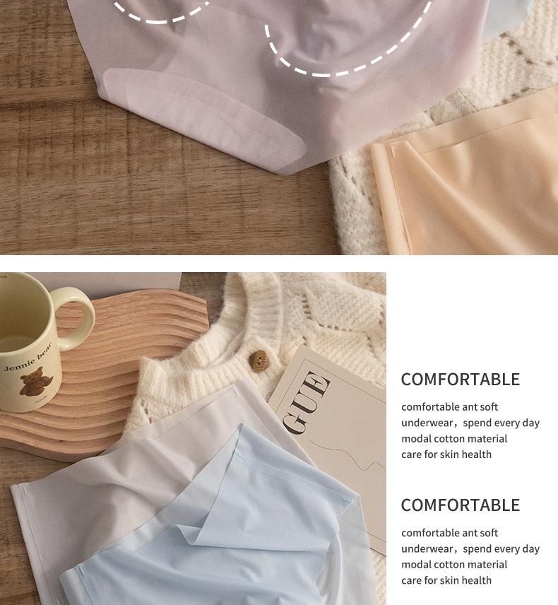 Ice Silk Seamless Women's Underwear