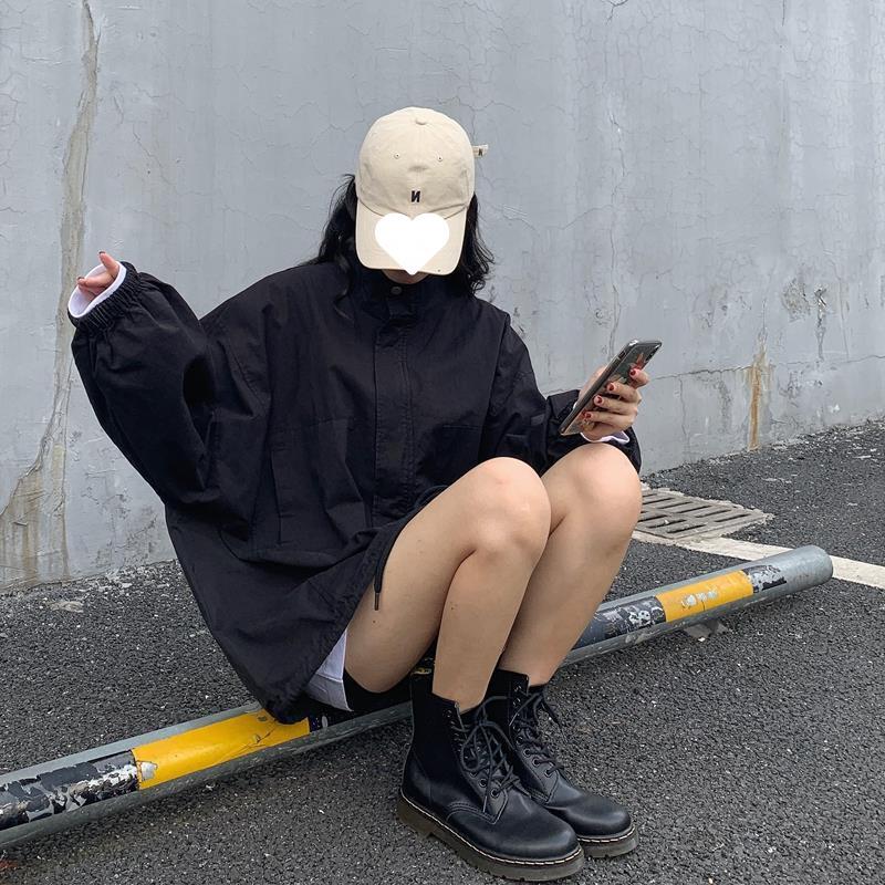 2023 Women's Harajuku Style Summer Windbreaker: Versatile Korean Long Sleeve Sun Protection Jacket