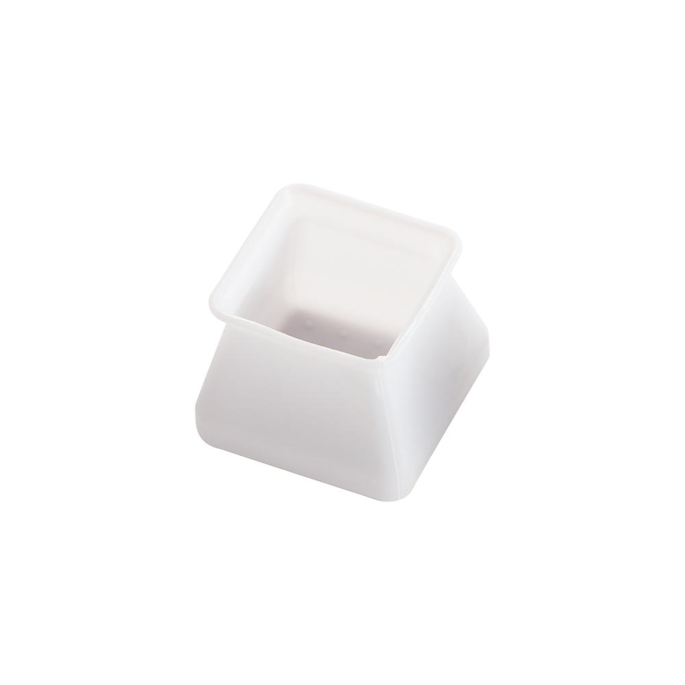 Square Silicone Home Decor Floor Protectors Feet Pads Furniture Legs Protectors Table Feet Cover Chair Leg Caps