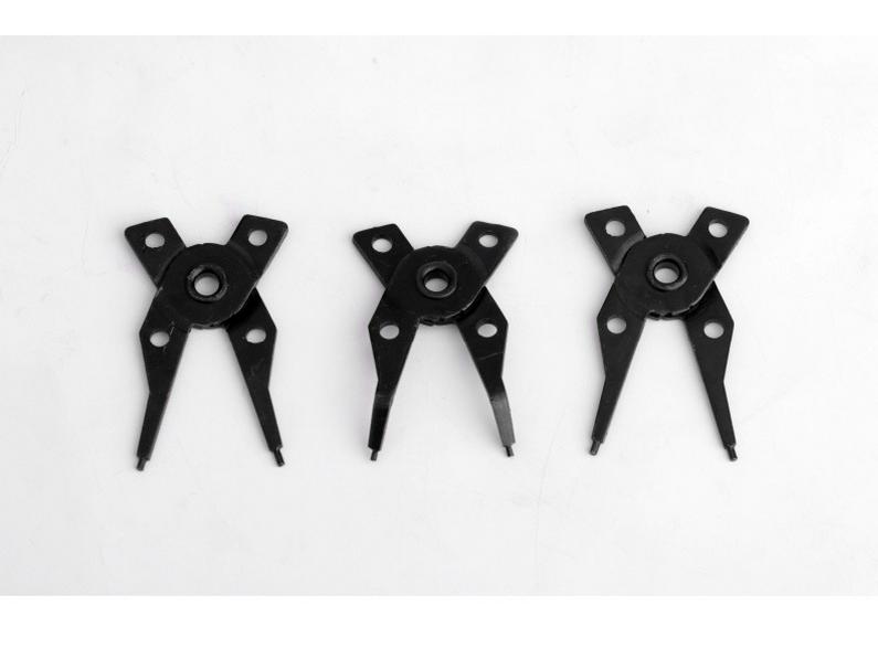 Large Size Multifunctional Four-in-One Circlip & Snap Ring Pliers Set for Internal/External Use