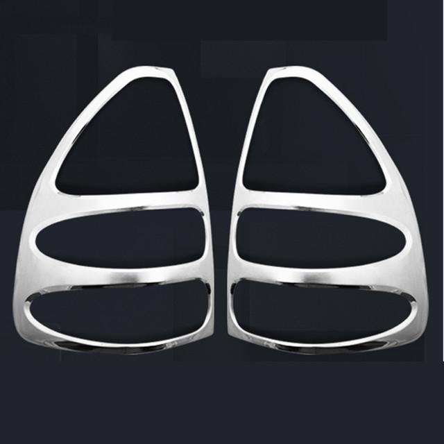 For Toyota Land Cruiser Prado 120 FJ120 2003 2004 2005 2006 2007 2008 2009 Rear Light Trim Hood Car-Styling Accessories