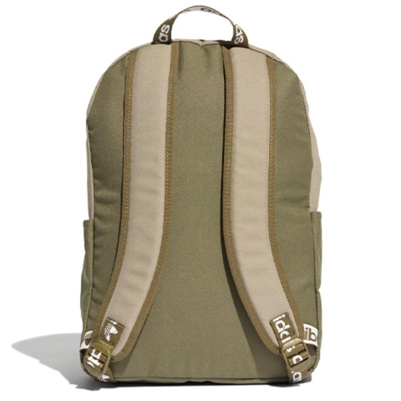 Adidas Originals Polyester Backpack Regular Unisex Olive Green Adidas H35598