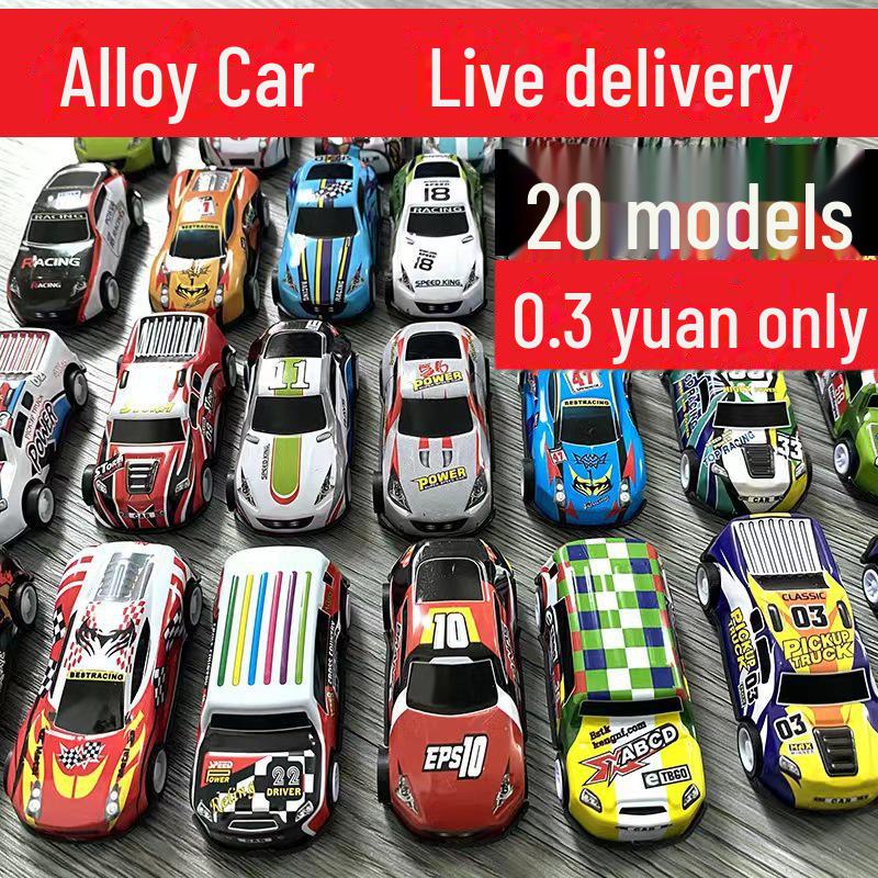 "Mini alloy off-road racing car toy for children"