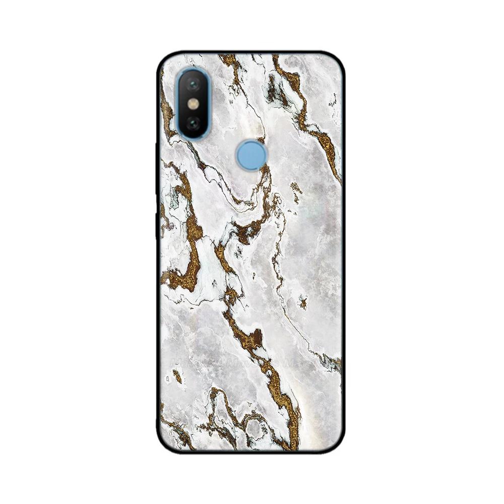 For Xiaomi Mi A2 Lite MiA2 Case Cute Heart Flower Back Cover Soft Silicone Phone Case For Xiaomi Mi A2 Lite A2lite Fundas Bumper