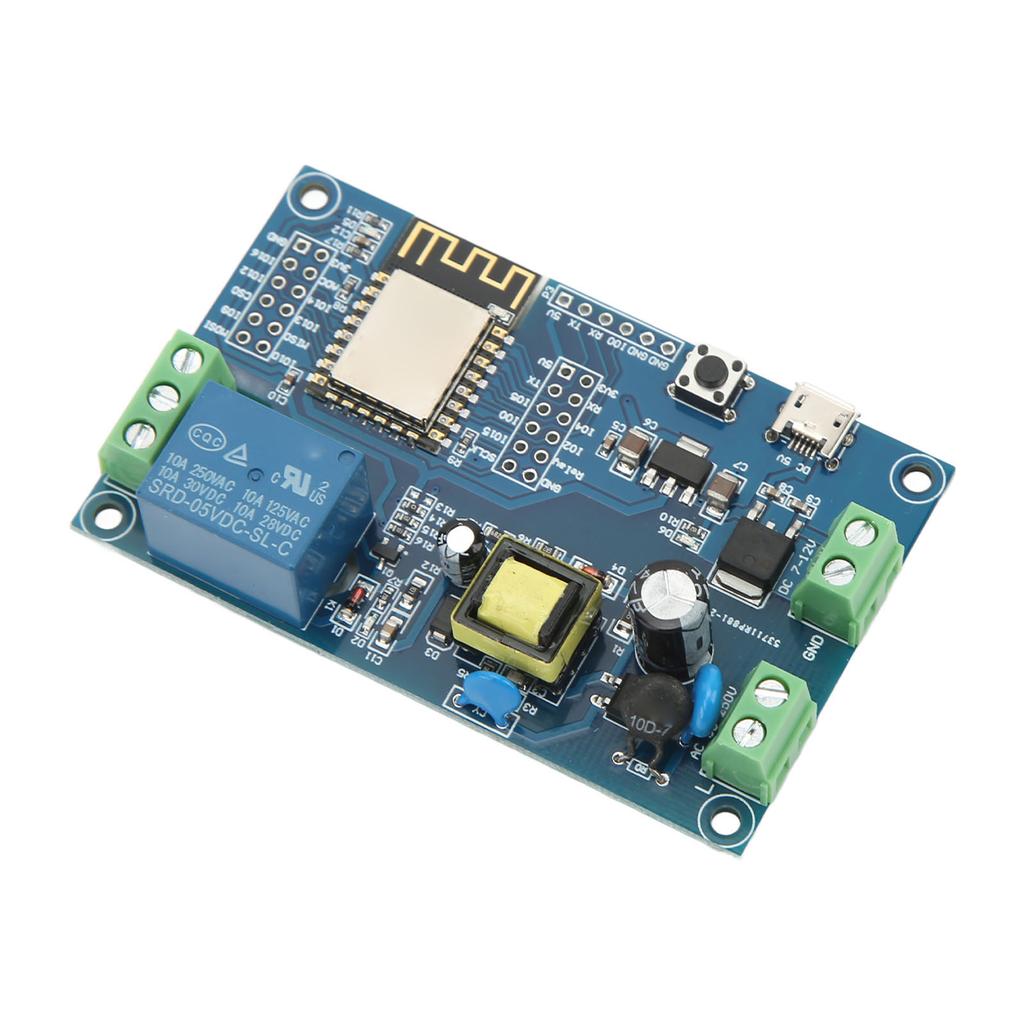 Relay Module 1 Channel WiFi Development Board AC 90‑250V DC 7‑12V USB5V for ESP8266