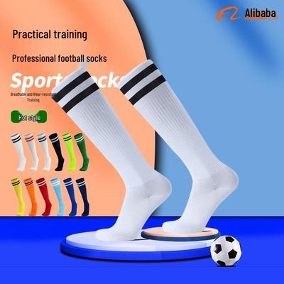 Schnelltrocknende Kniestrümpfe für Fußball für Erwachsene & Kinder - Leichte Sommer-Trainings- & Sportsocken für den Innen-/Außenbereich