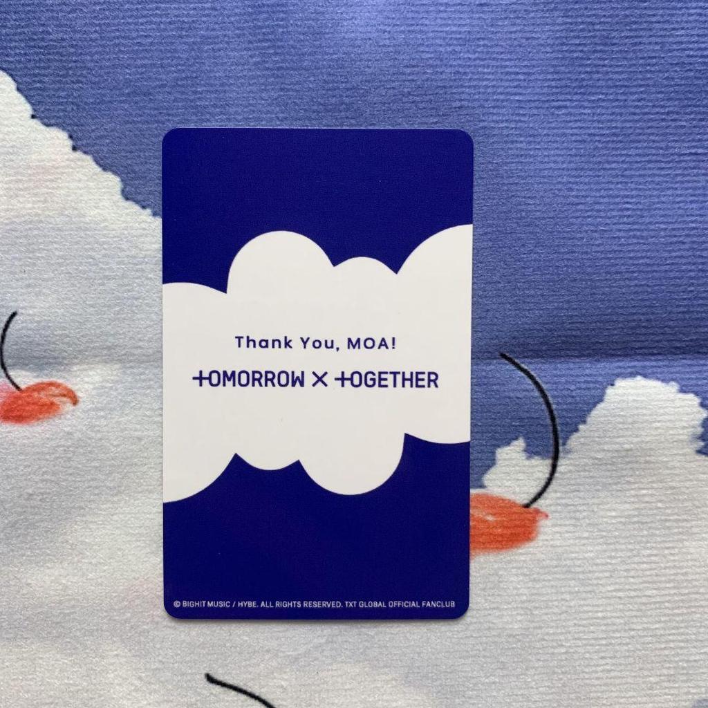 [USED] TXT happy together Hueningkai limited trading card winning quiz