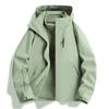Giacca da sci 3-in-1 Unisex: Antivento, Impermeabile, Cappuccio Staccabile, Foderato in Pile per Sport all'Aperto e Arrampicata
