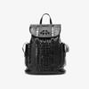 Crocodile Embossed Extra Large Leather Anti-Theft Unisex Travel Backpack (2025)