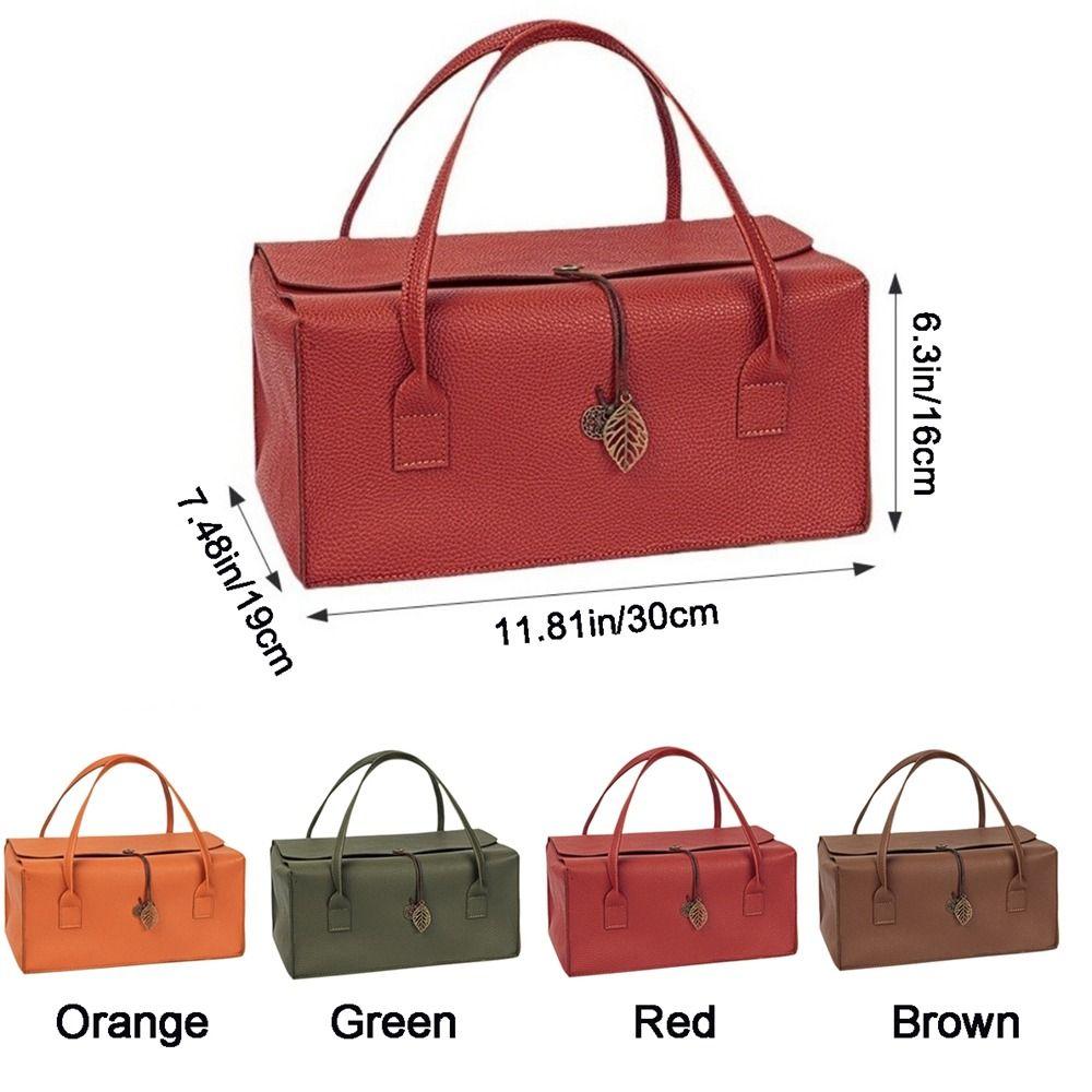 Empty Handheld Packaging Box Large Capacity Gift Storage Box Fashion Wine Bag Business Anniversary