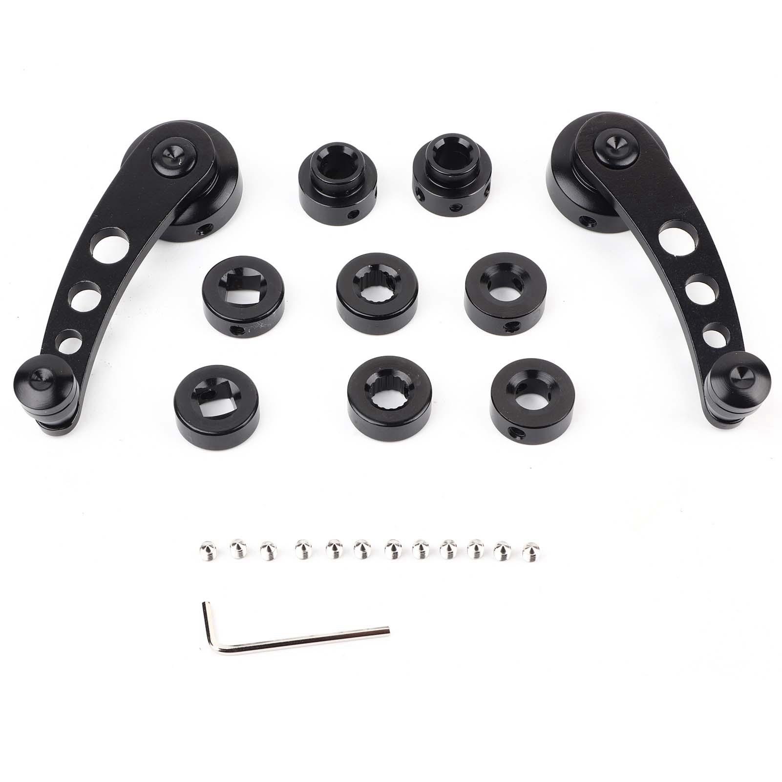 Алюминиевая ручка стеклоподъемника, кривошипная ручка стеклоподъемника, проставка, ручка стеклоподъемника