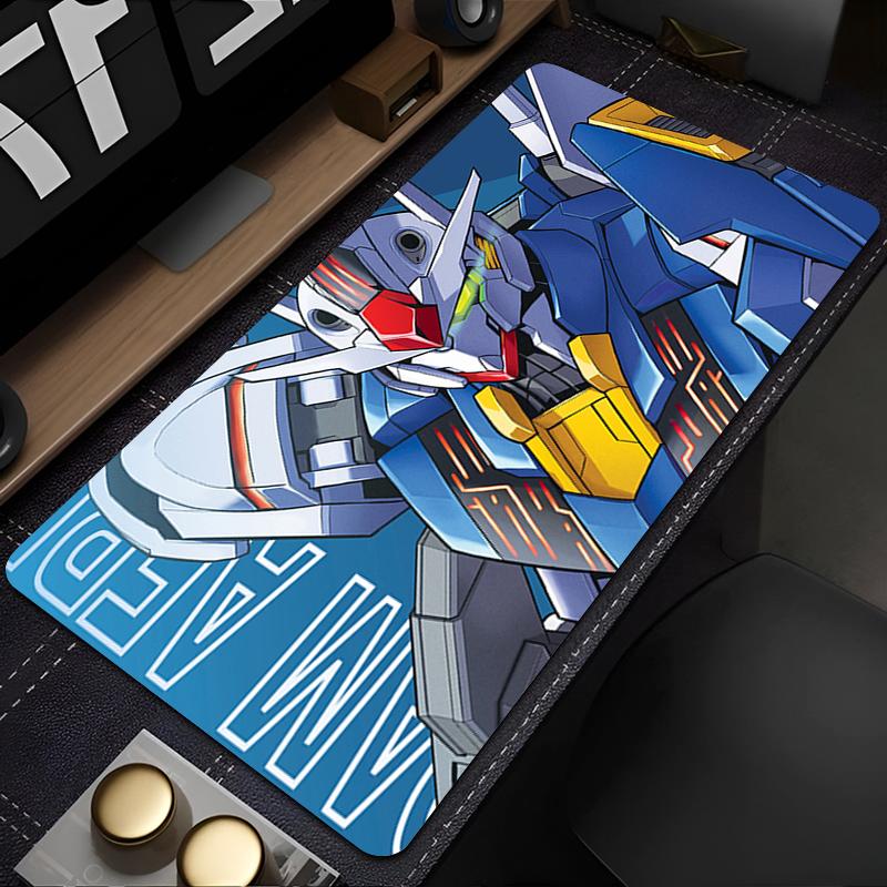 Mouse Pad Mechanical Warrior Gundam Aerial Computer Gamer Rubber Non Slip Mousepad Desk Mat PC Accessories Laptop Keyboard Pad