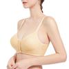 Styling cup front buckle large size underwear women's no steel ring adjustable vest new large size bra