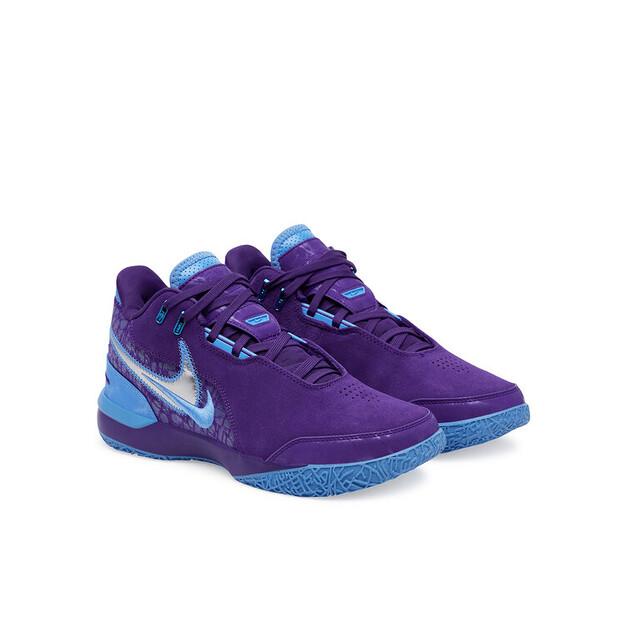 Men's Nike Zm Lebron Nxxt Gen Ampd Basketball Sneakers Fj1566 500 Purple