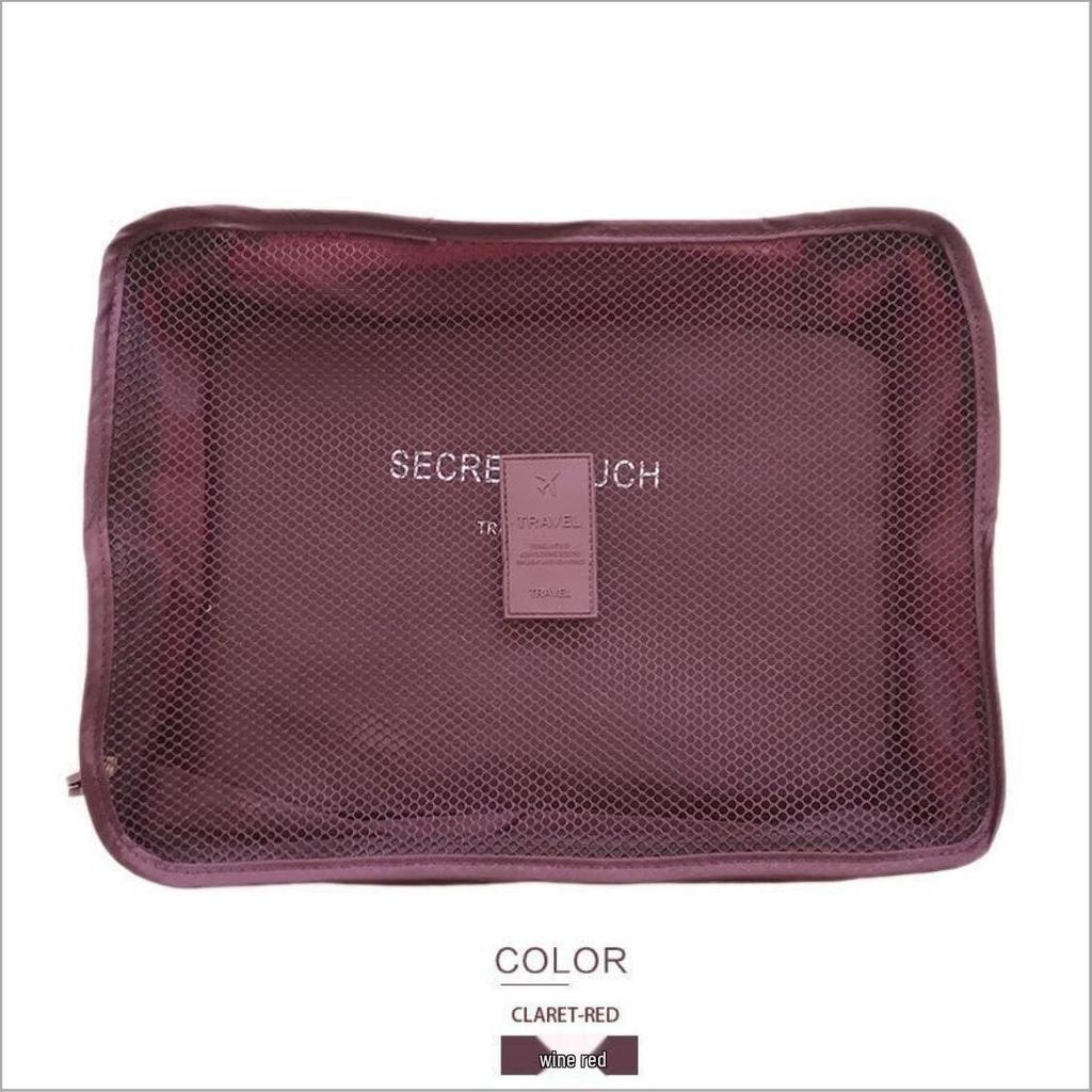 Travel Packing Organizer Set: Luggage & Clothing Storage Bags