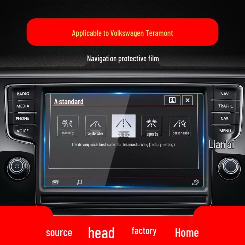 Volkswagen Teramont Pro/X Navigation Screen Protective Film for 25 Models