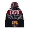Wintermütze - FC BARCELONA - FC Barcelona x New Era - Schwarz - 100% Acryl - Unisex für Jugendliche