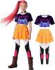 Girls Demon Pop Singer Hunters Costume Stage Outfit Idol Costume, Kids Halloween Costumes Singers Leader Cosplay