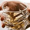 Storm Whiskey Glass with Wave Texture 320ml Spirits Tumbler for Bourbon Cocktails Lead-Free Iced Drink Glass Elegant Home Bar Gift