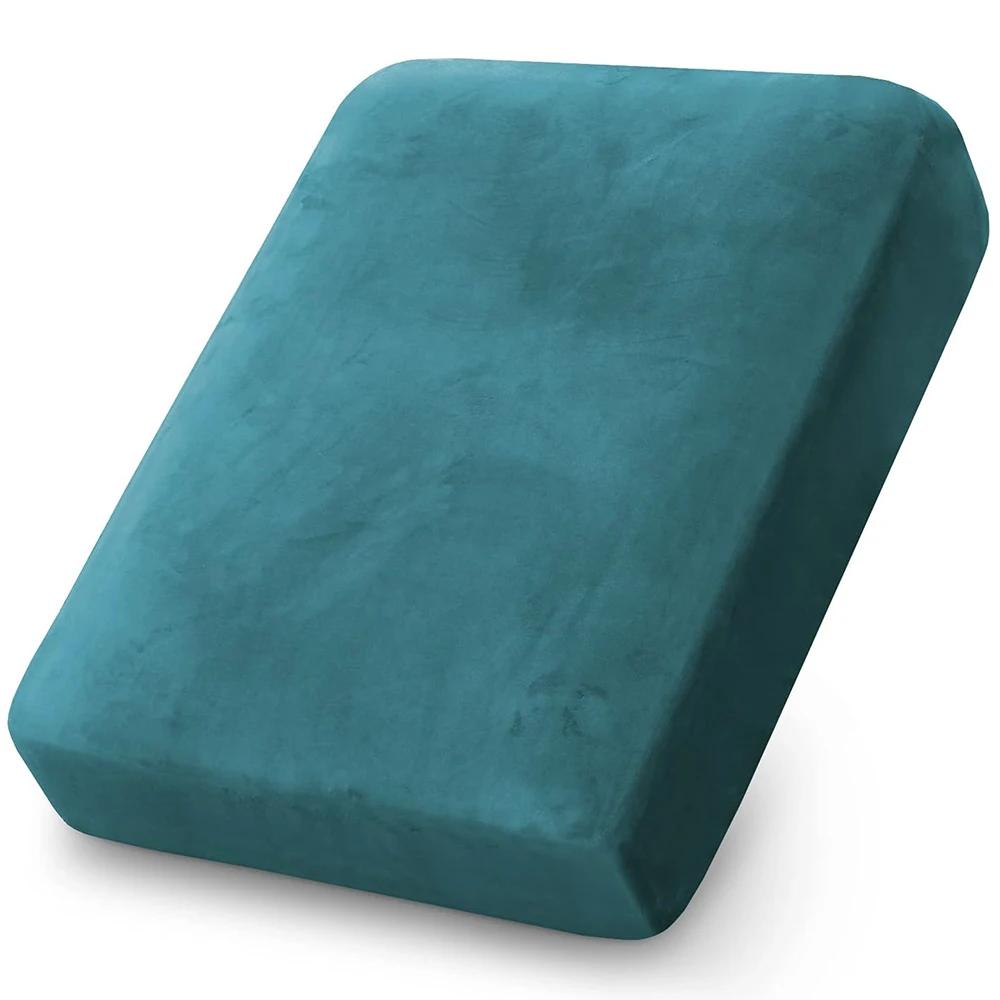 Velvet Sofa Cushion Covers For Living Room Plush Sofa Seat Cover Soft Stretch Sofas Couch Slipcover Furniture Protector