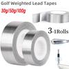 1-3 Rollen Selbstklebende Hochdichte Golf Beschwerte Bleibänder Hochdichte Bleigewichte Golf Bleiband für Holz Eisen Putter Wedge