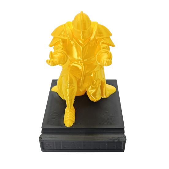 Printed Knight Pen Holder Multi-function Kneeling Knight Pencil Stand Home Office Desktop