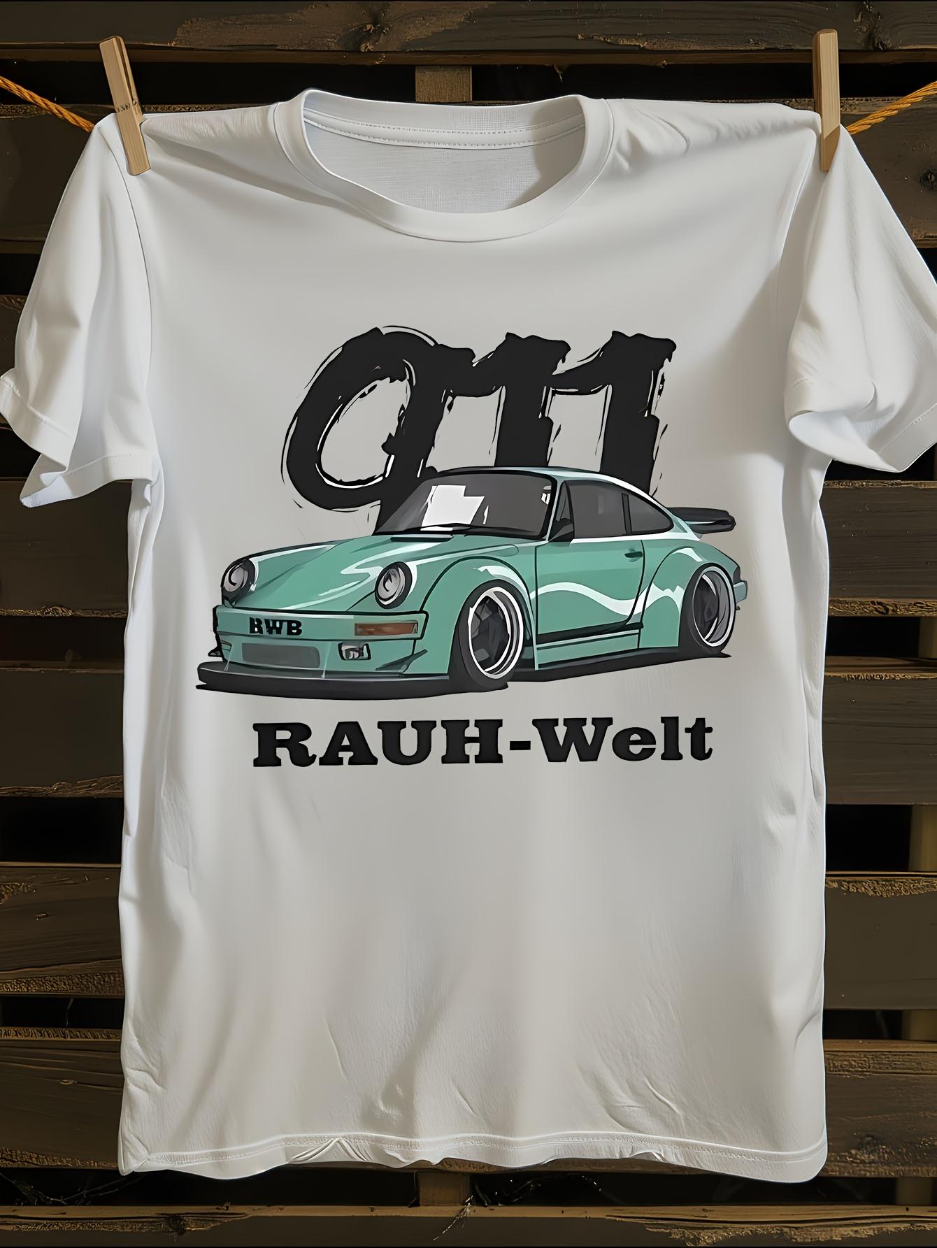 RWB for -Inspired Sports Car Graphic Tshirt XL