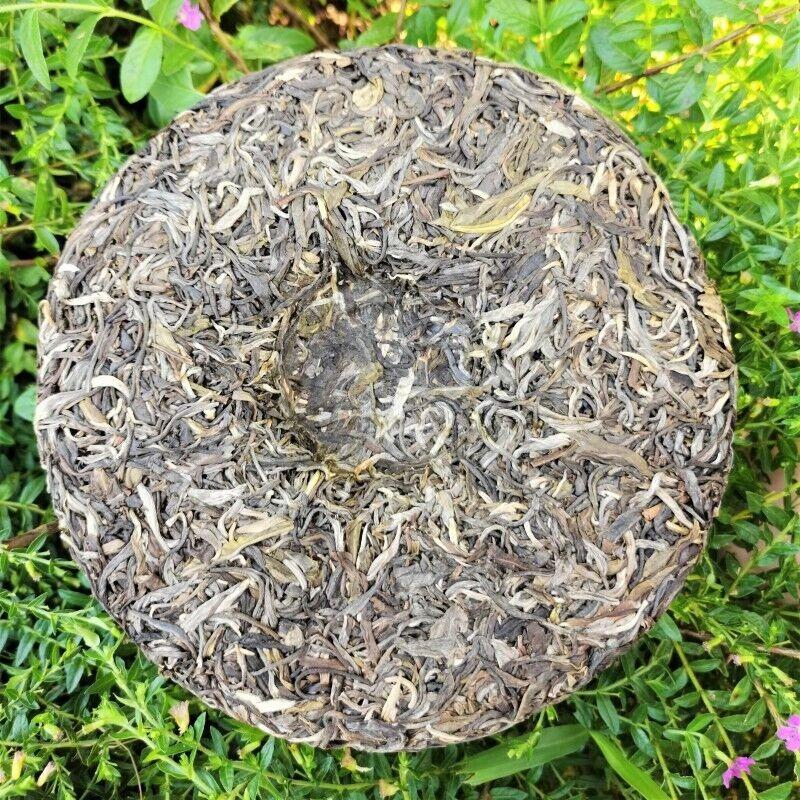 Nannushan Raw Pu'er Tea Cake Yunnan Meng Ma Pu'er Tea Leaves Cake Tea 12.6oz