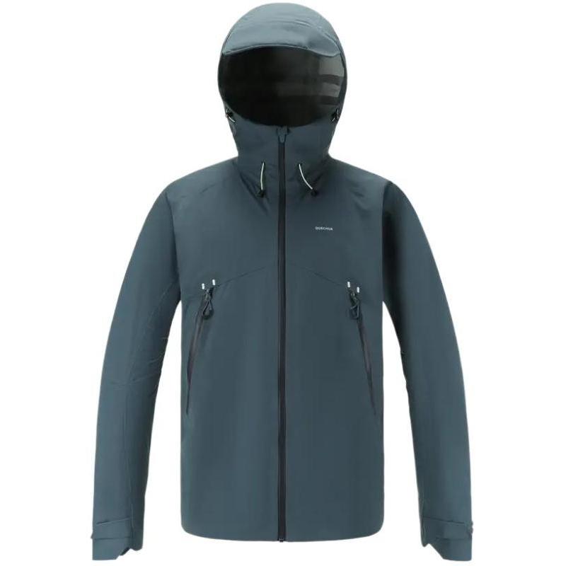 

DECATHLON MH500 Lightweight Waterproof Windproof Breathable Rainproof Jacket Men s Dark Blue Brick Color 2XL