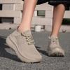 Men's New Casual Sports Mesh Summer Outdoor Soft Sole Comfortable Lace-up Large Size Running Anti Slip and Wear-resistant Shoes