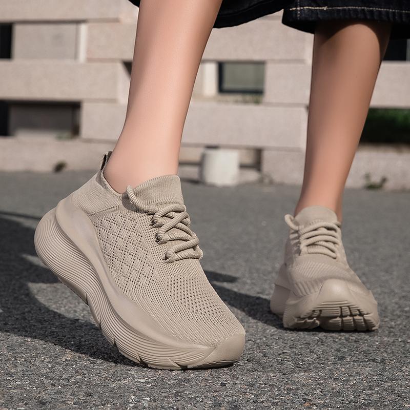 Men's New Casual Sports Mesh Summer Outdoor Soft Sole Comfortable Lace-up Large Size Running Anti Slip and Wear-resistant Shoes