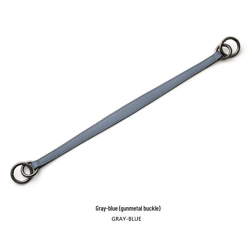 Litschi-Narben-Handtaschenriemen: Einzelschulter & Doppelring-Hardware