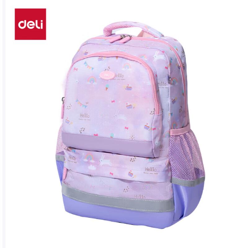 Легкий студенческий рюкзак Deli BB181  Увидеть мир  20L-35L