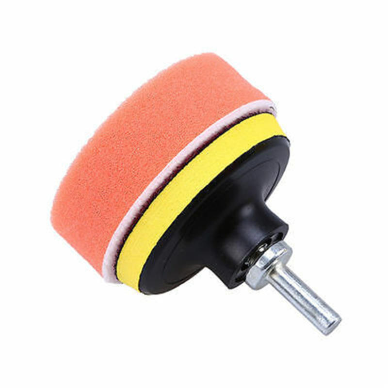 Waffle Buffer Compound Waxing Polishing Grinding Disc Pads Wheels  Stone Wet/Dry Car Polisher