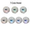 3D Sandscape Moving Sand Art Picture Table Lamp with 7 Colors Quicksand Liquid Hourglass Flowing Sand Painting Home Decor Gifts