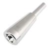 Yibuy Trumpet Mouthpiece, 1.5C Heavy Type, Silver Plated Brass, Easy Installation, Rich Sound, Ideal for Intermediate To Advanced Players
