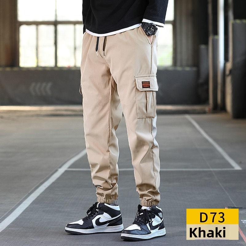 2026 New Spring and Autumn Men's Work Pants, Casual Slim Fit Sports Pants, Harem Jogger Pants