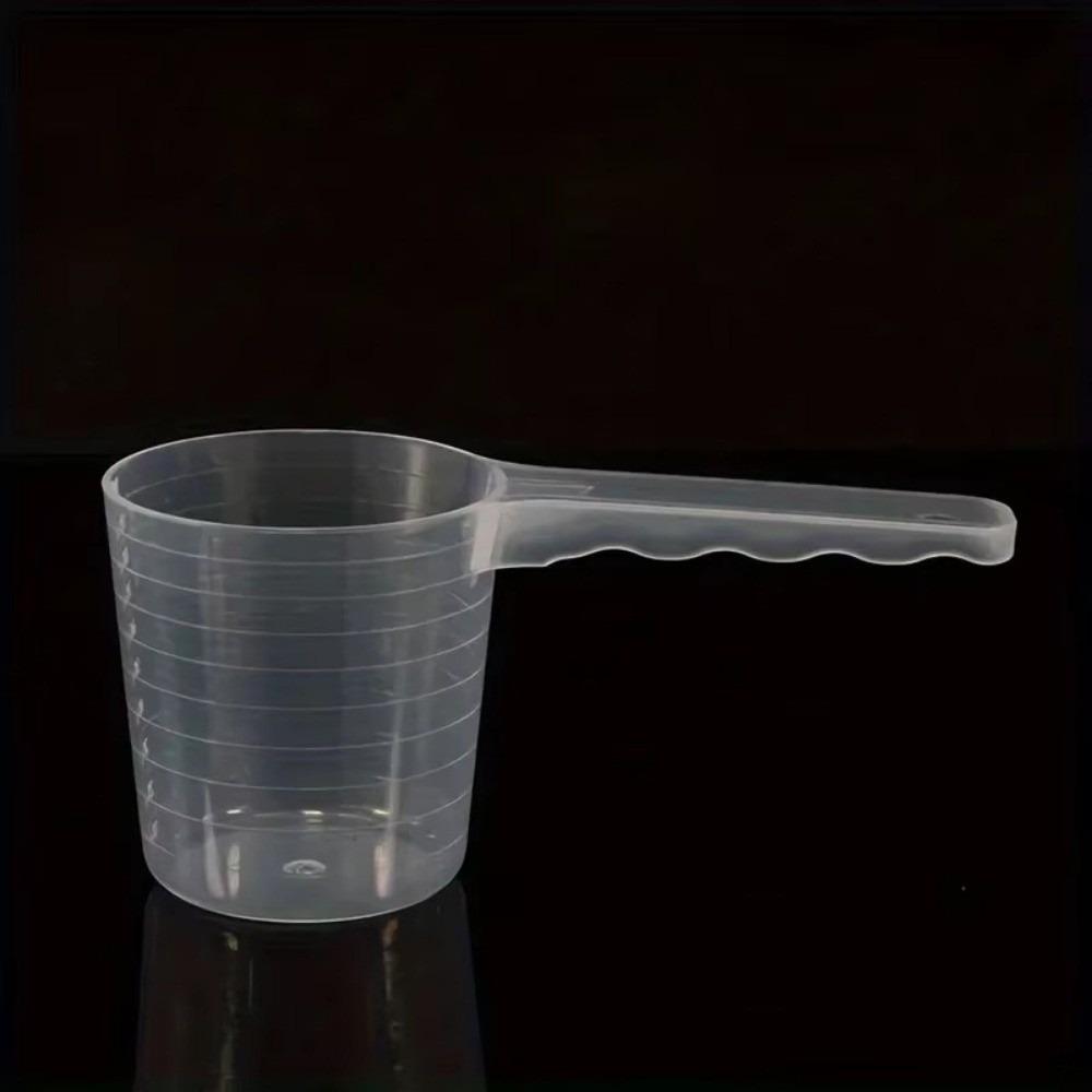 

100ml Pet Food Measuring Spoon Transparent Feeding Dog Shovel Mini Measuring Cups