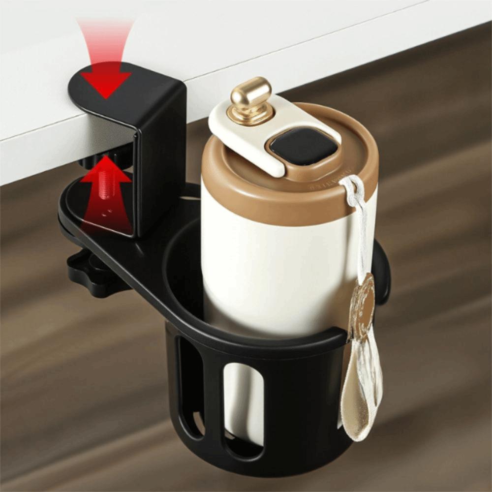 360 Degree Rotating Cup Holder Adjustable Table Cup Holder Clip On Cup Holder Home Office